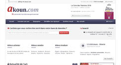Desktop Screenshot of akoun.com